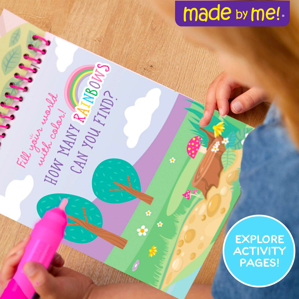 Horizon Group USA Bluey Aqua Art - Reusable Water Reveal Activity Pages With Water Pen for No-Mess Drawing and Coloring
