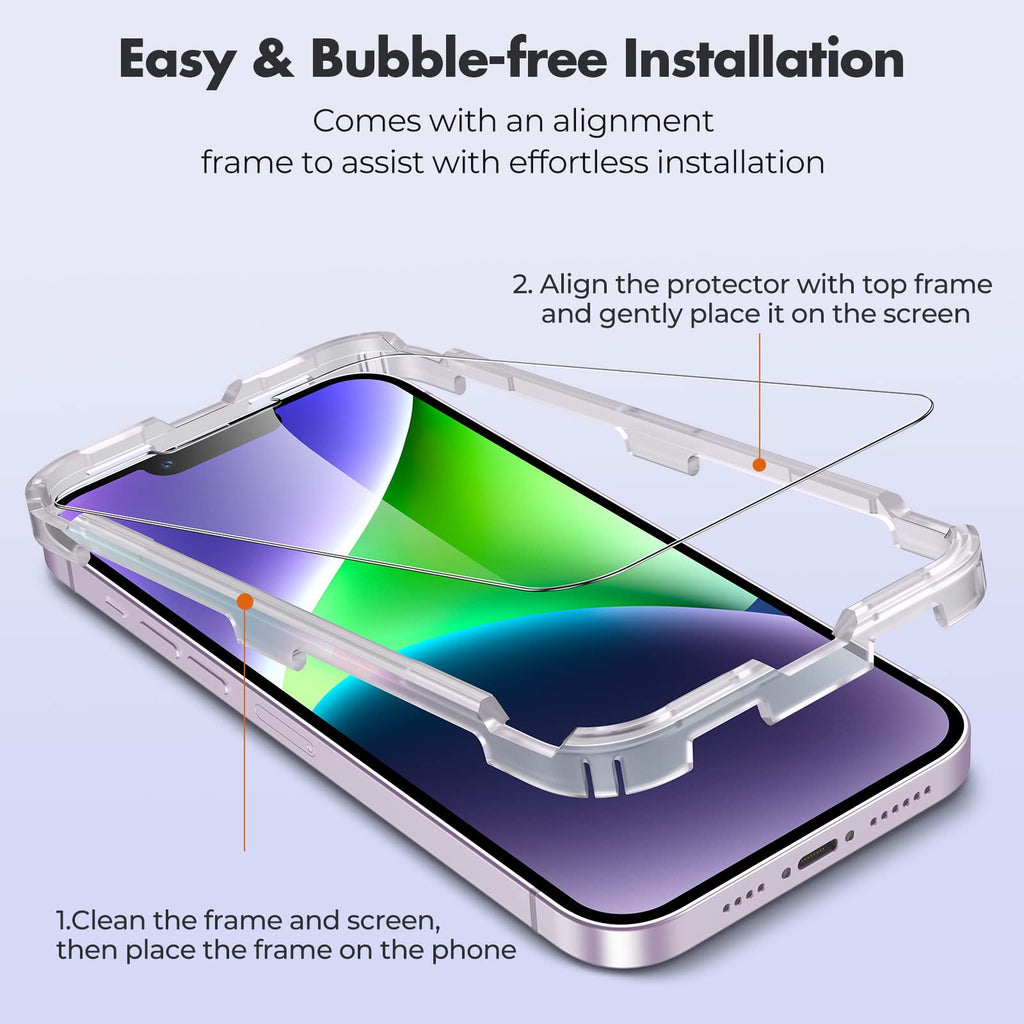 UNBREAKcable 3-Pack Screen Protector for iPhone SE 2022/SE 2020, iPhone 8/7
