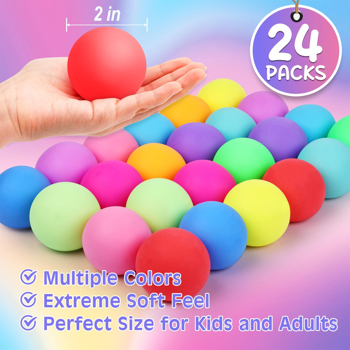 VISCOO 12 Pack Slow Rising Stress Cube, Stress Balls Fidget Squishy Toys