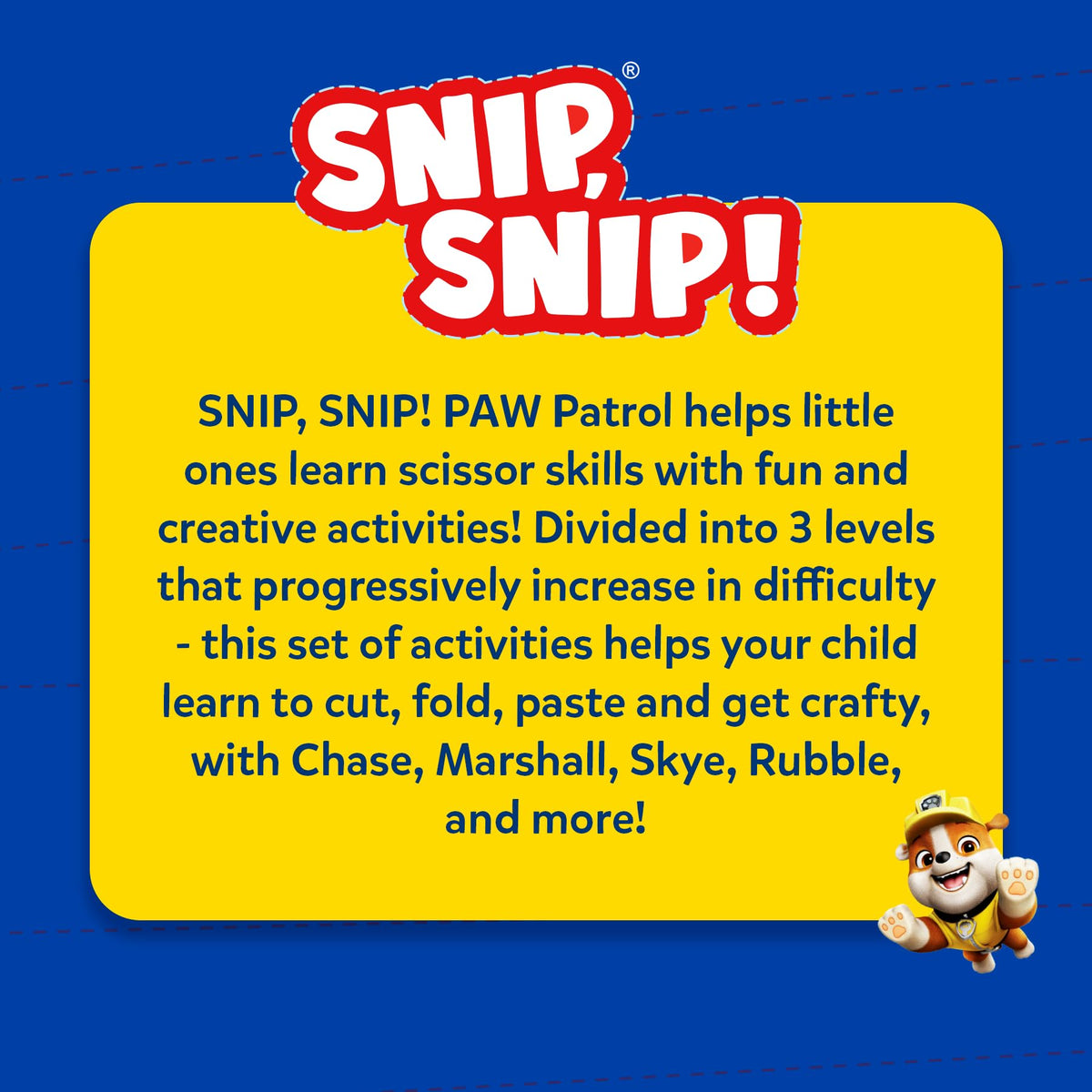 Skillmatics Snip Snip, Scissor Skills, Felt Craft Activity, Gift for Kids