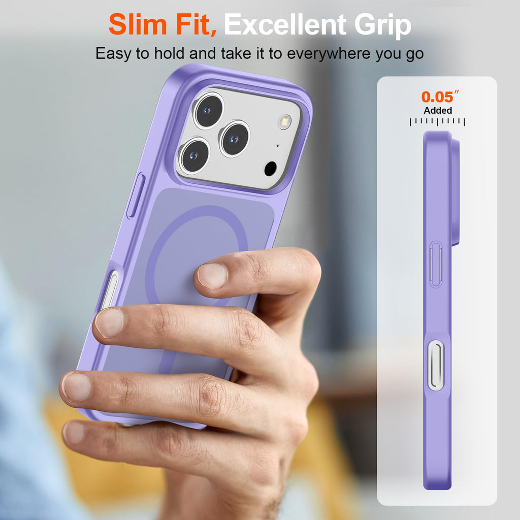 SUPFINE Magnetic for iPhone 18 Pro Max/17 Pro Max Case Dark Blue
