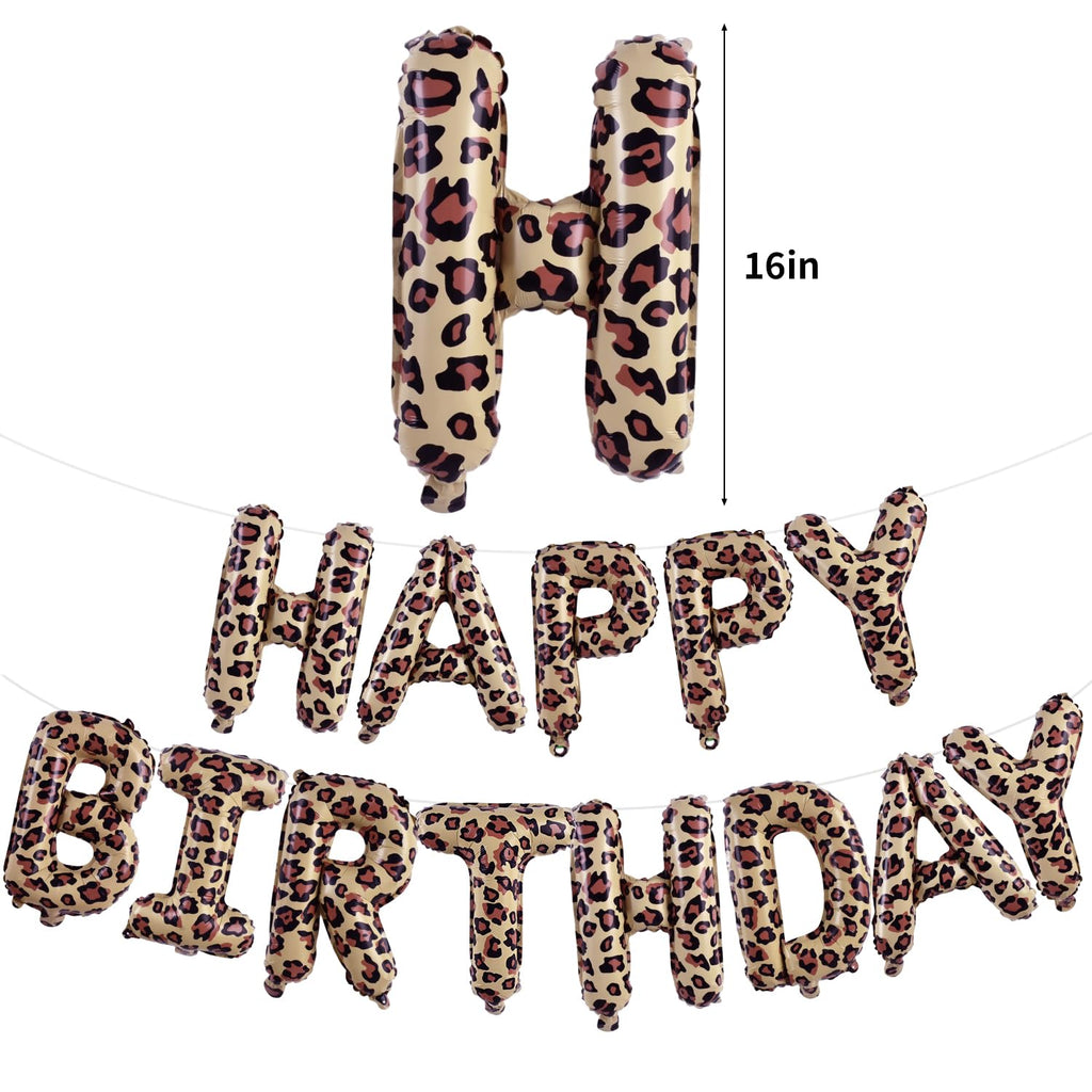 TONIFUL 16 Inch Yellow White Gingham Happy Birthday Foil Balloon