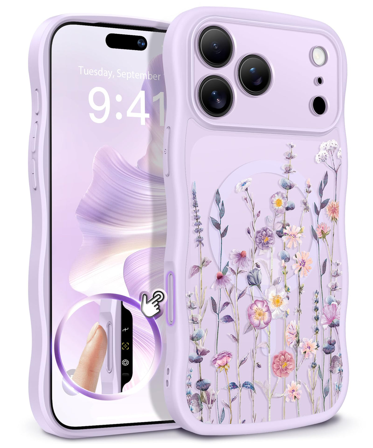 GVIEWIN for iPhone 14 Pro Case Compatible with MagSafe