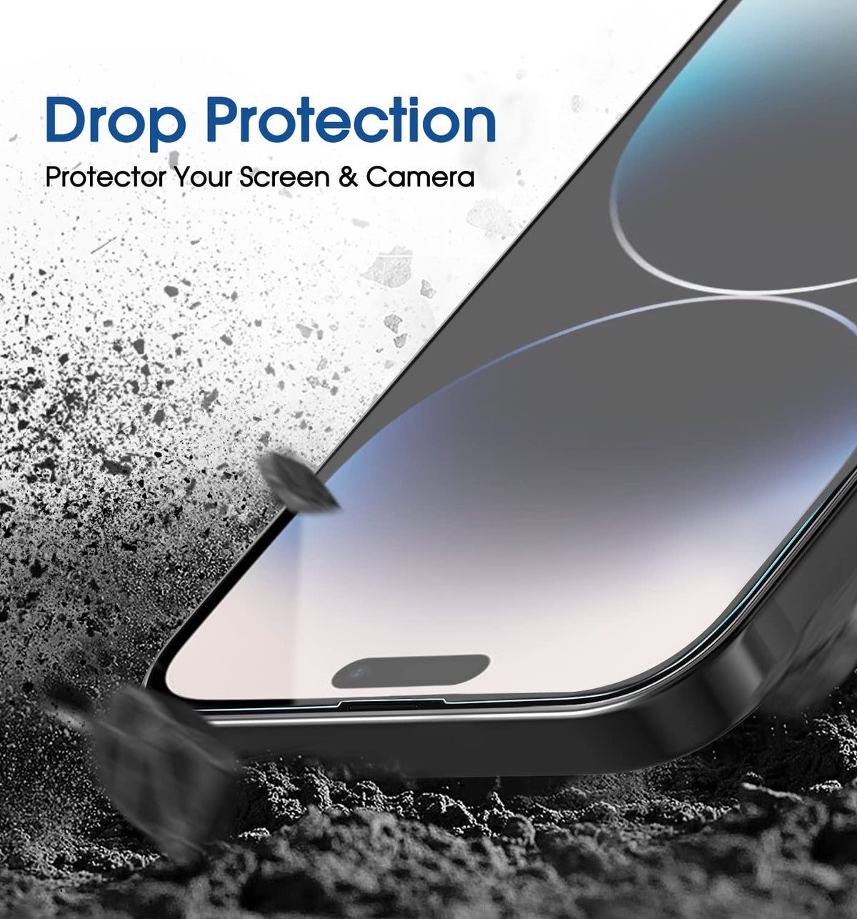 amFilm OneTouch for iPhone 18 Pro Max 6.9'' Screen Protector Tempered Glass