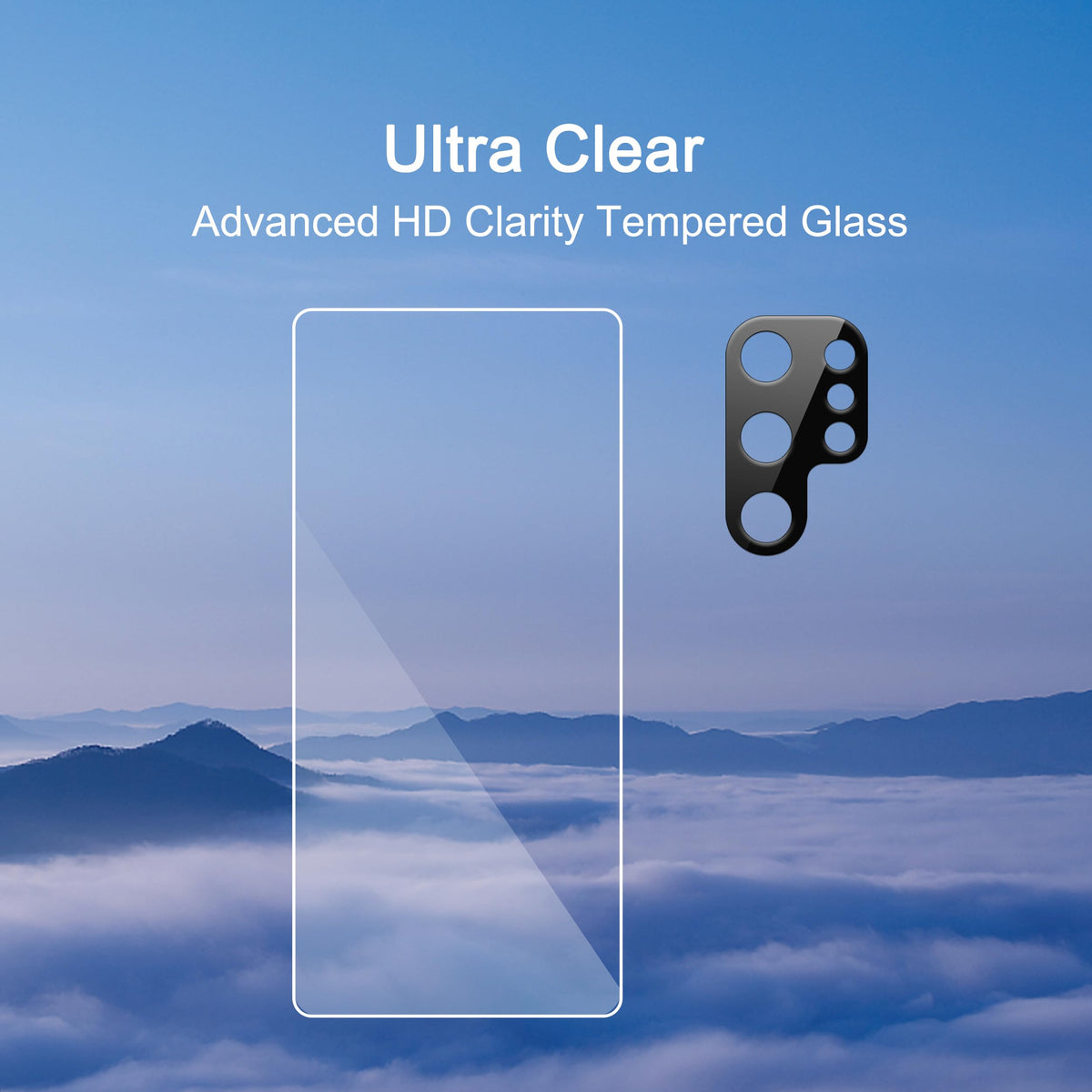 Ailun Screen Protector + Camera Lens Protector for Galaxy S24+ / S24 Plus