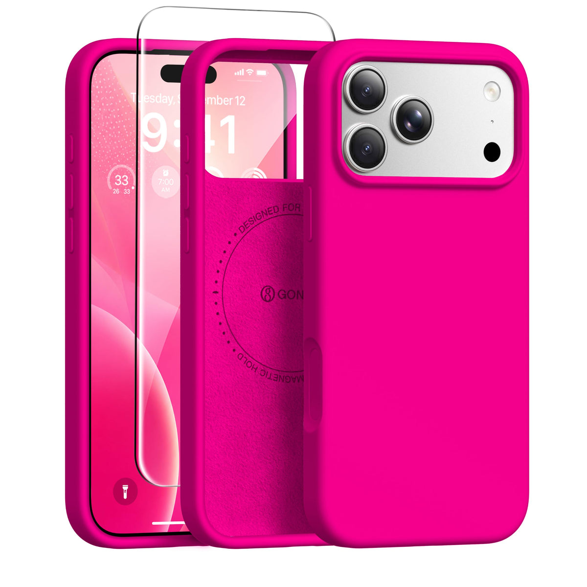 GONEZ for iPhone 18 Pro Max Case/iPhone 17 Pro Max Case, Mint Green