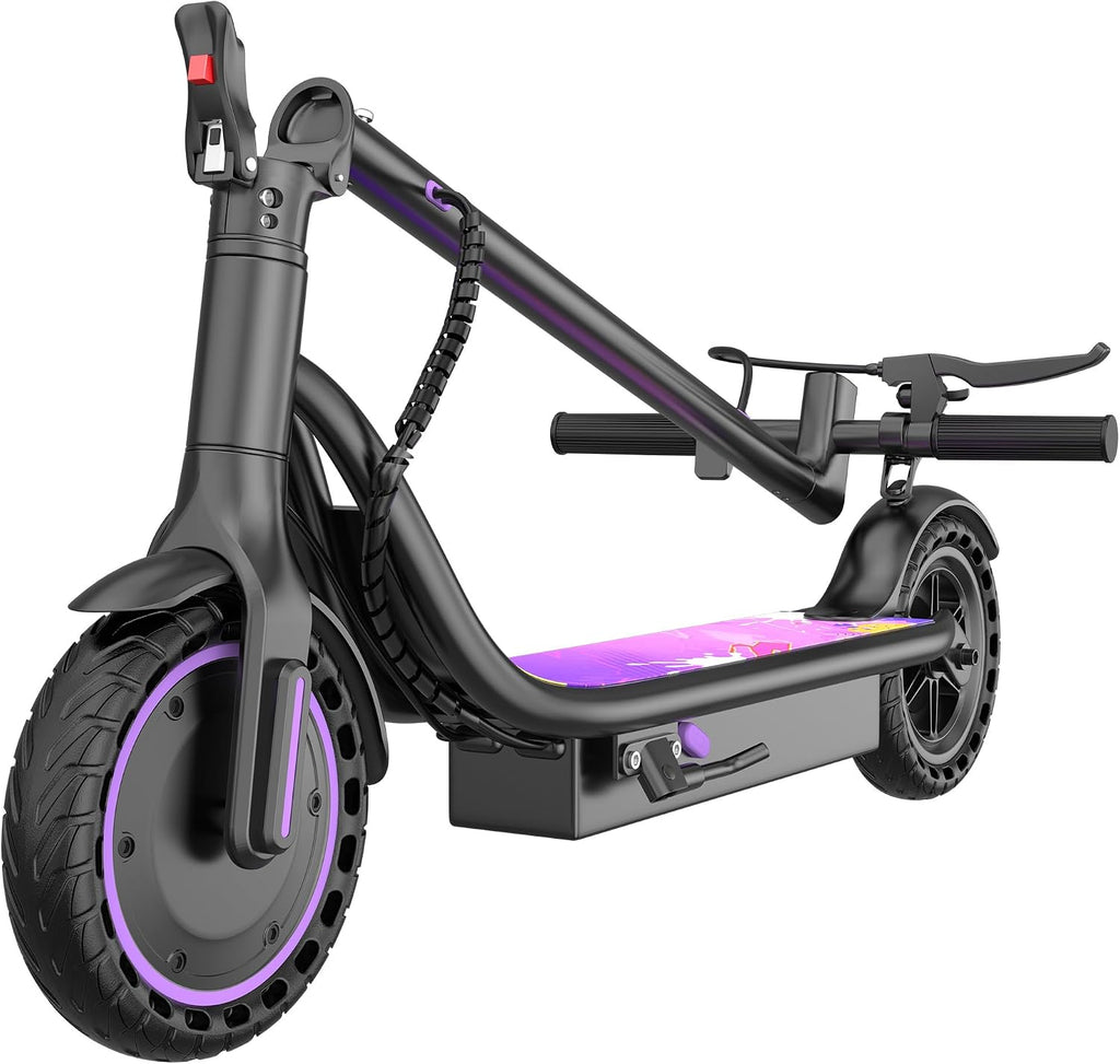 VOLPAM Electric Scooter, 350W/500W Motor, 21/28/40 Miles Long Range