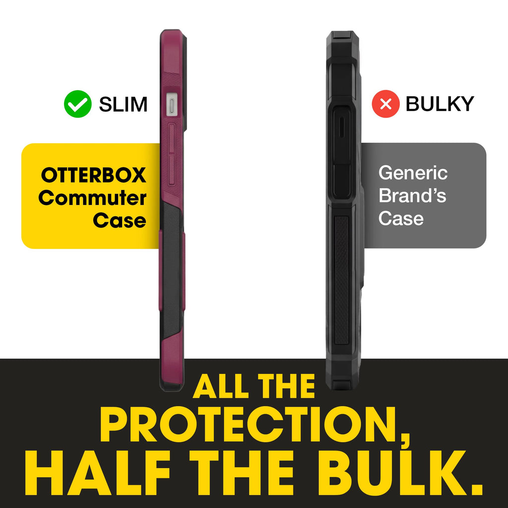 OtterBox iPhone 14, 13 – Commuter Series Slim Case - Pink
