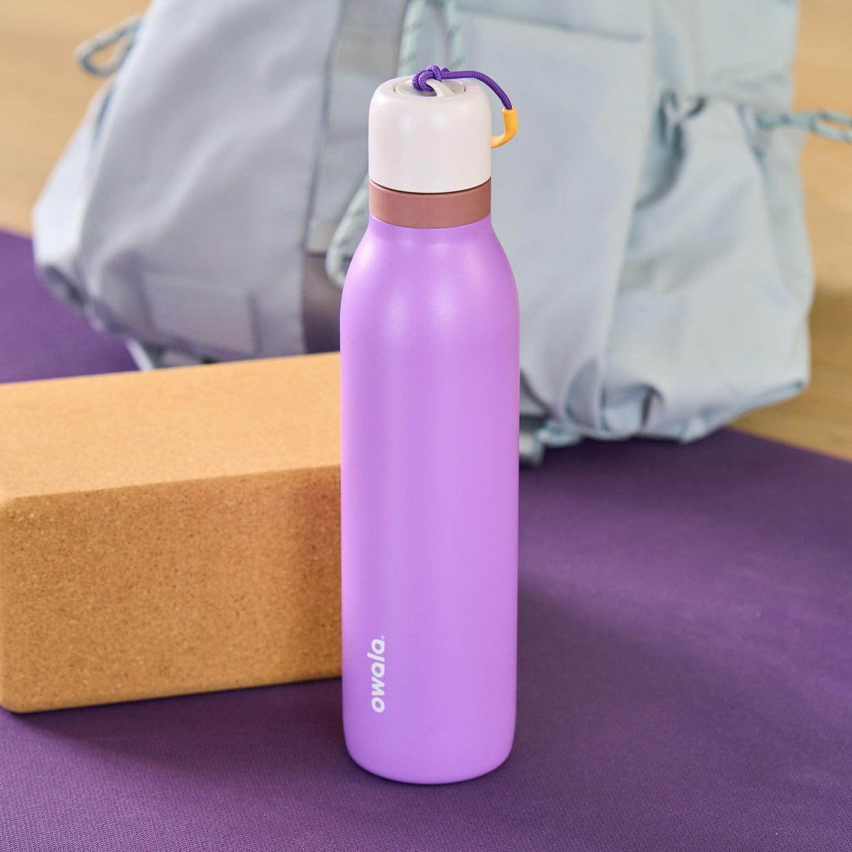 Owala FreeSip Twist Stainless Steel Water Bottle 24 oz Daybreak