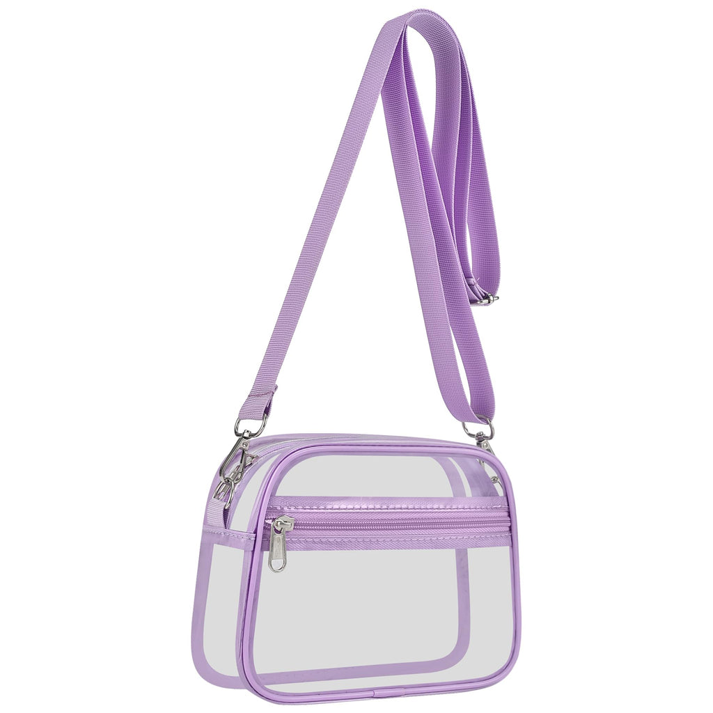 USPECLARE Clear Bag for Stadium Events Clear Sports Fan Handbags Purses