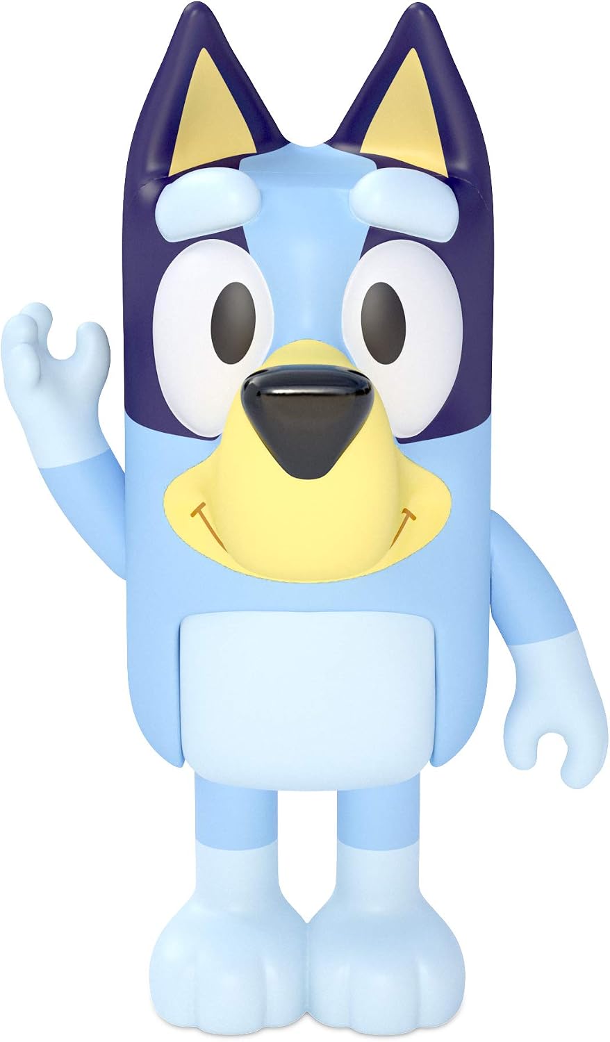 Bluey Family Figure 4-Pack, Poseable Toys with Bingo & Bandit