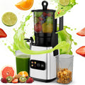 Kismile Cold Press Juicer, 5.4" Feed Chute, 4 juicing Mode, Easy to Clean