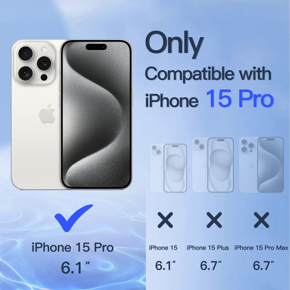 JETech Privacy Screen Protector for iPhone 18 Pro, 2-Pack