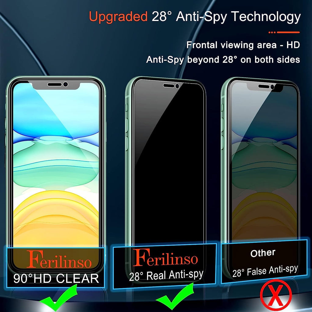 Ferilinso Camera Lens Protector for iPhone 14/15/14 Plus/15 Plus/13/13 Mini