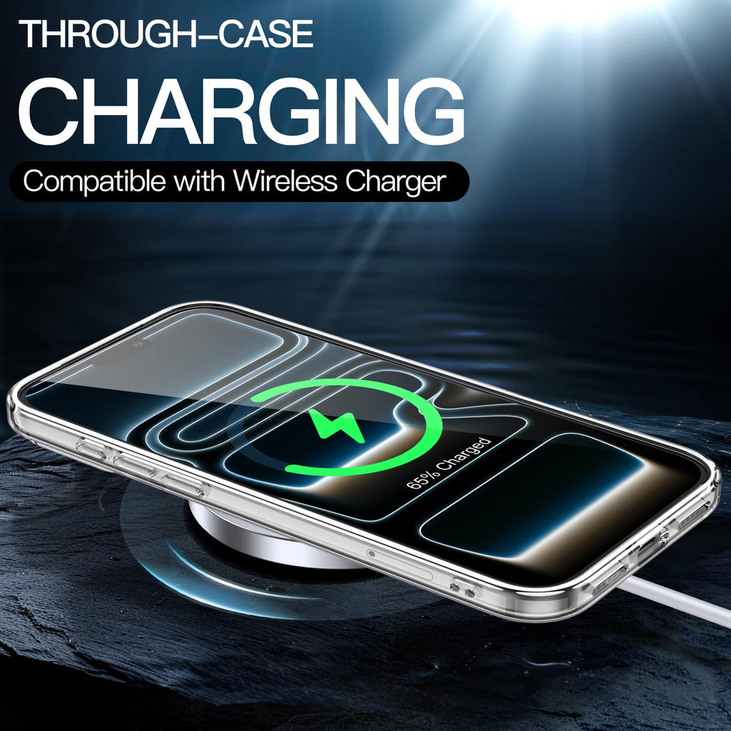 JETech Case for iPhone 17 Pro Max, Anti-Yellowing, Black