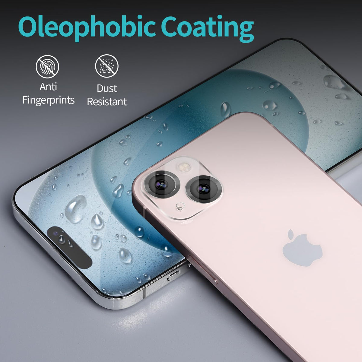 PEHAEL for iPhone 18 Pro Privacy Screen Protector+Camera Lens Protector