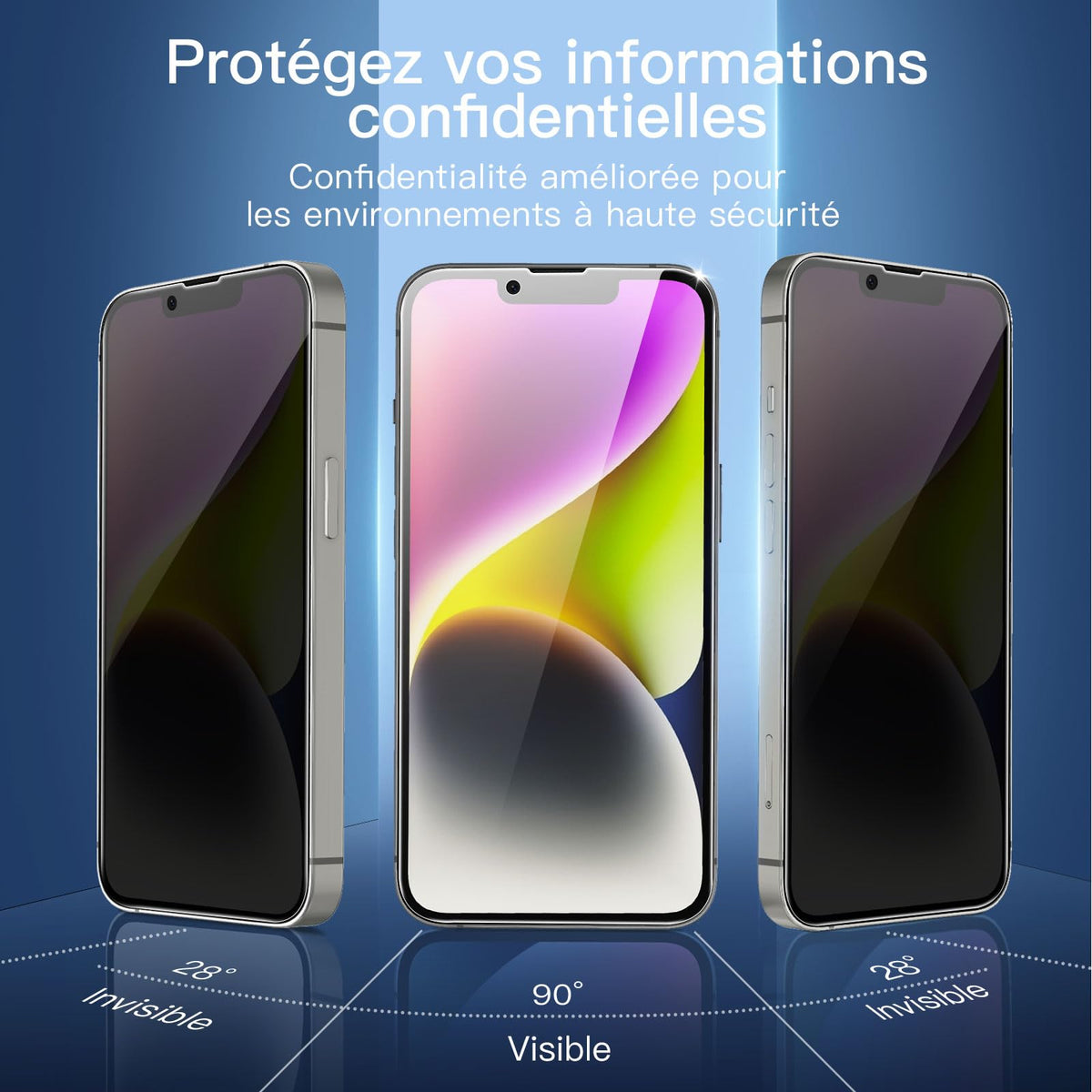 NEW'C for iPhone 16, iPhone 15 Screen Protector Installation Tool Included
