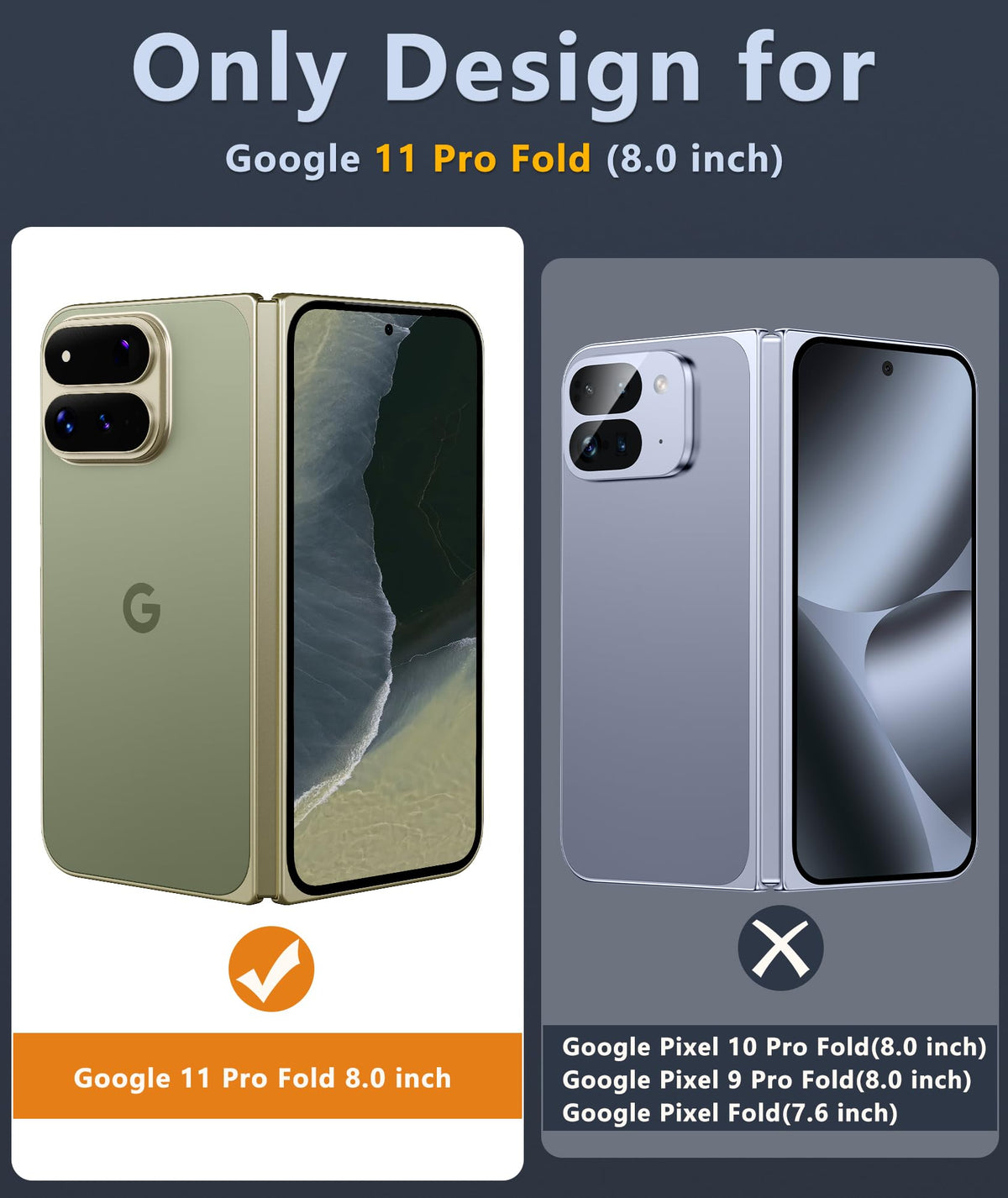 FNTCASE for iPhone 18 Pro Case/17 Pro Case Clear with Screen Protector