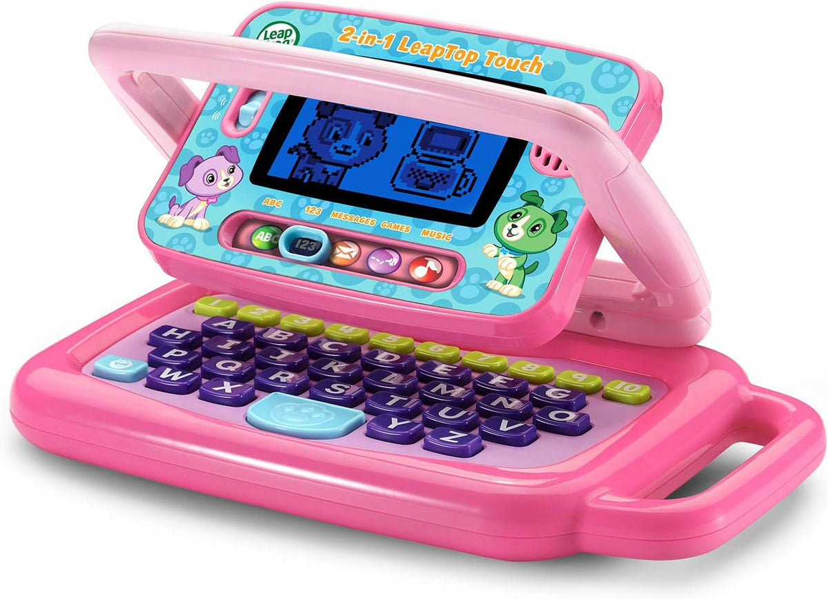 LeapFrog 2-in-1 LeapTop Touch, Pink