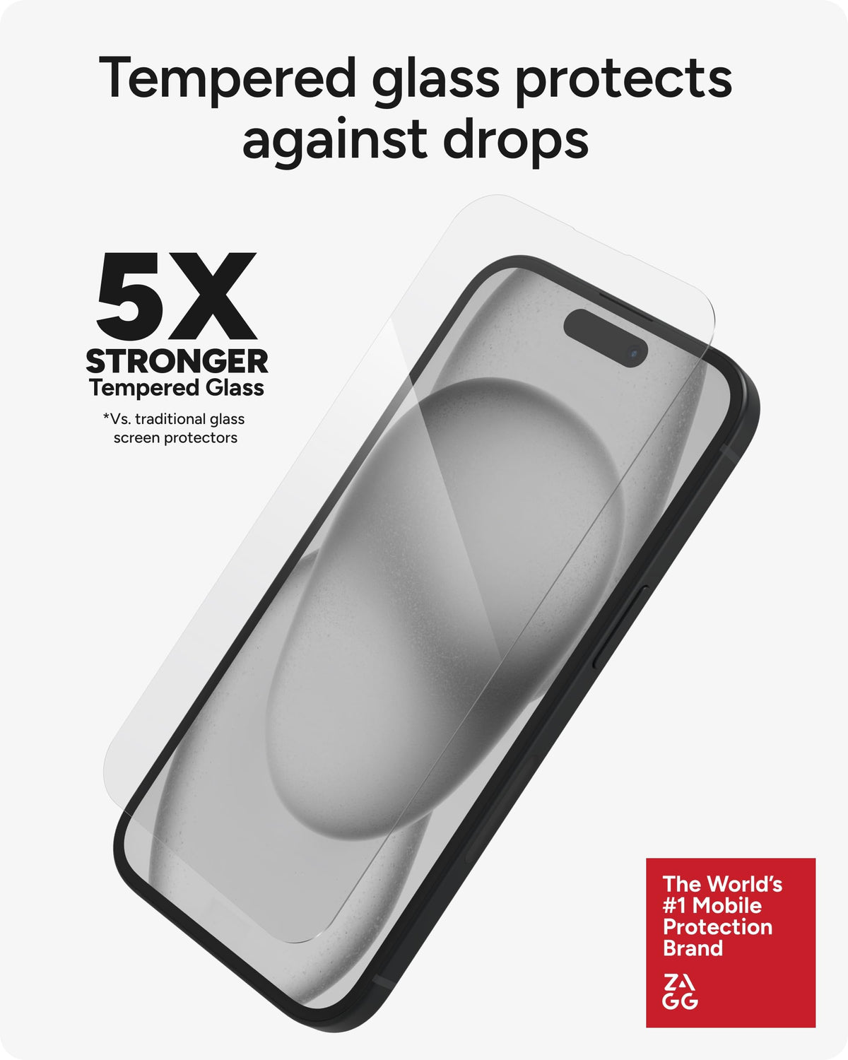 ZAGG Glass Elite Screen Protector for Apple iPhone 11 Pro Max and Xs Max