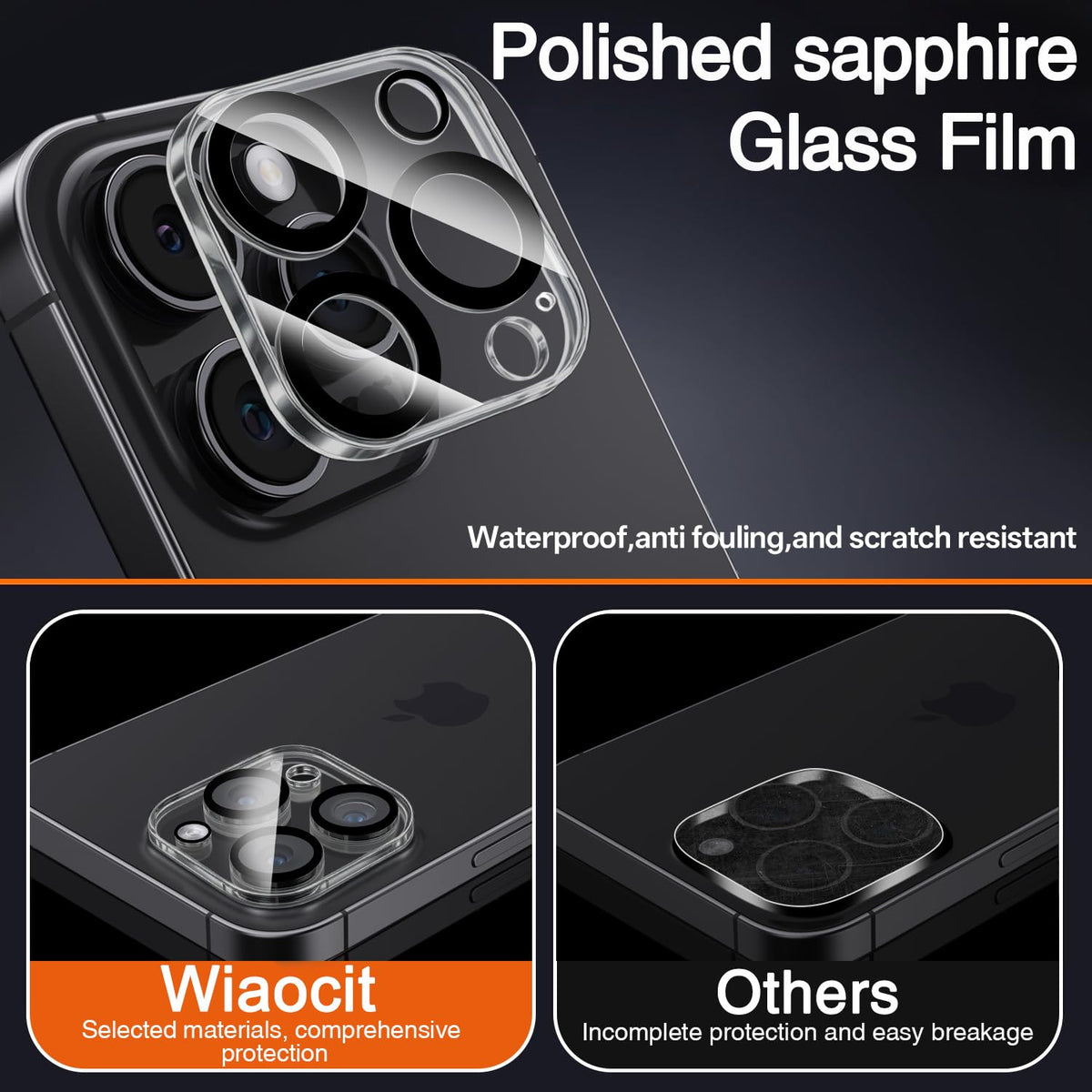 Wiaocit Tempered Glass Screen Protector for Samsung Galaxy A17 5G