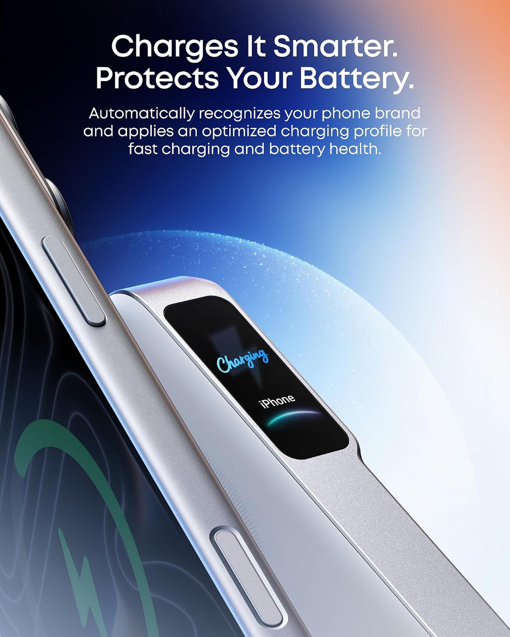 Anker MagGo 2 Pro Power Bank, Qi2.2 25W 10,000mAh Magnetic Portable Charger
