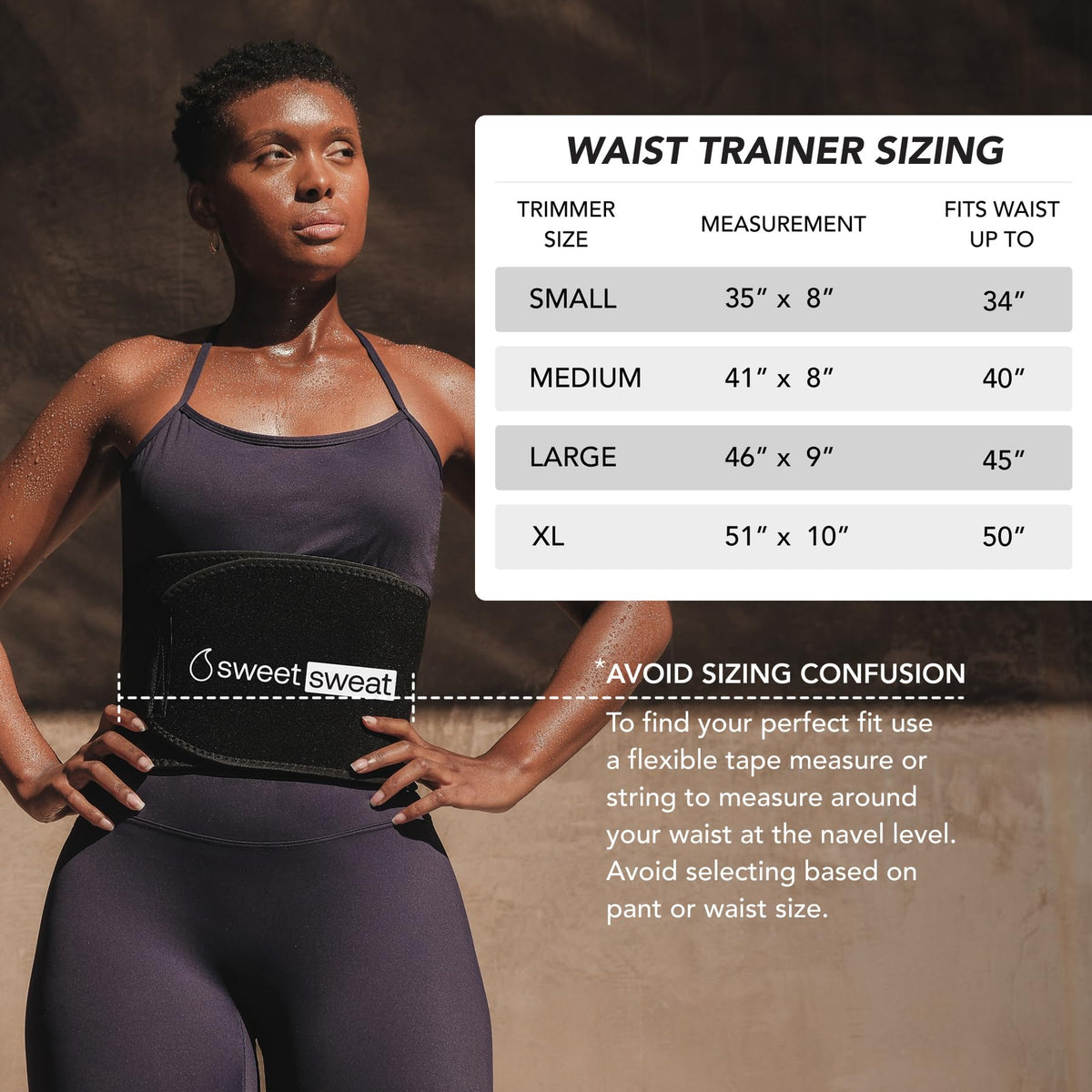 Sports Research Sweet Sweat® Waist Trimmer
