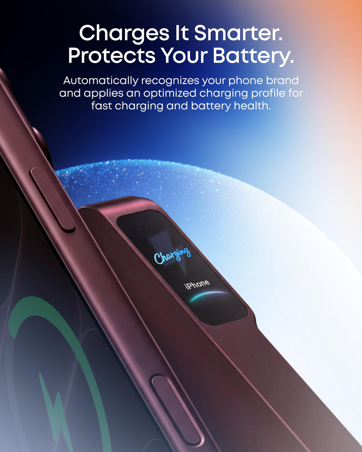 Anker MagGo 2 Pro Power Bank, Qi2.2 25W 10,000mAh Magnetic Portable Charger