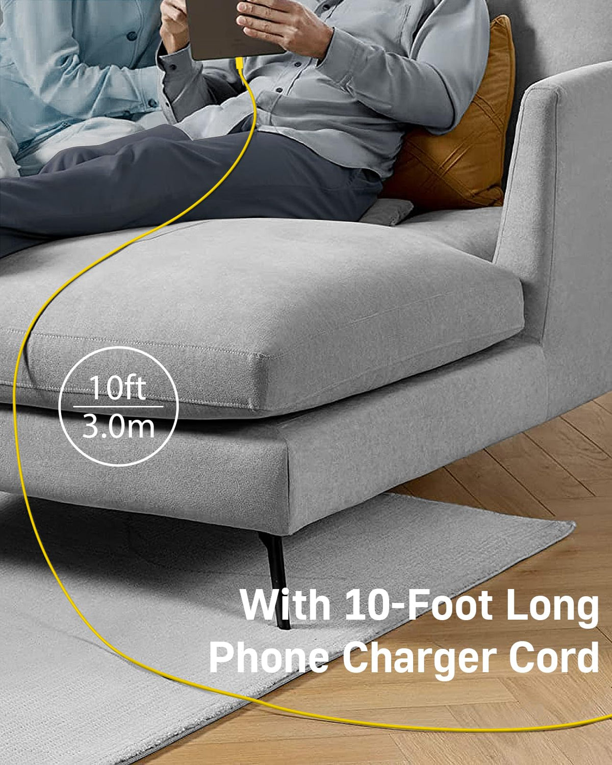 CXX 10FT iPhone 14/13/12 Charger 20W Fast Charging [MFi Certified]