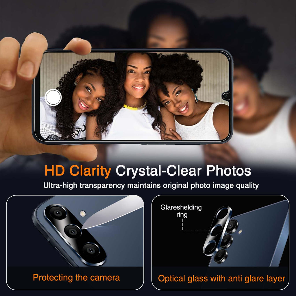 Wiaocit Tempered Glass Screen Protector for Samsung Galaxy A17 5G