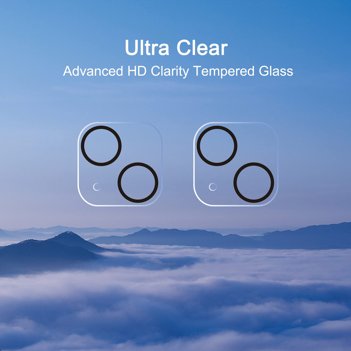 Ailun 3 Pack Camera Lens Protector for iPhone 17 Pro Max, Tempered Glass