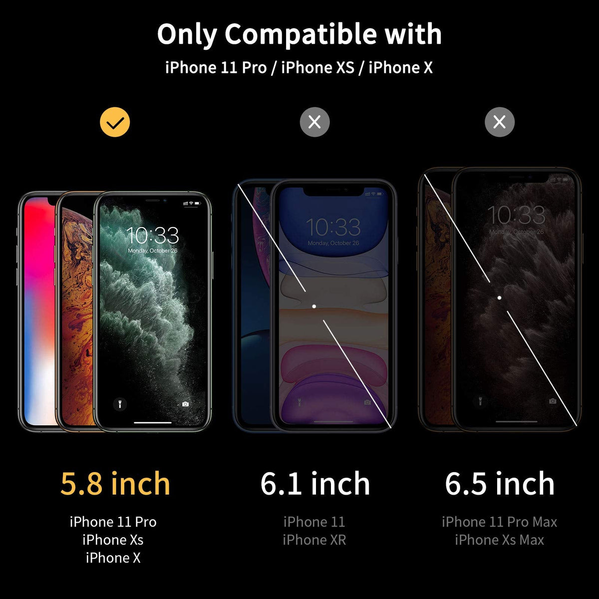 UNBREAKcable 2-Pack Screen Protector for iPhone 17 Pro Tempered Glass