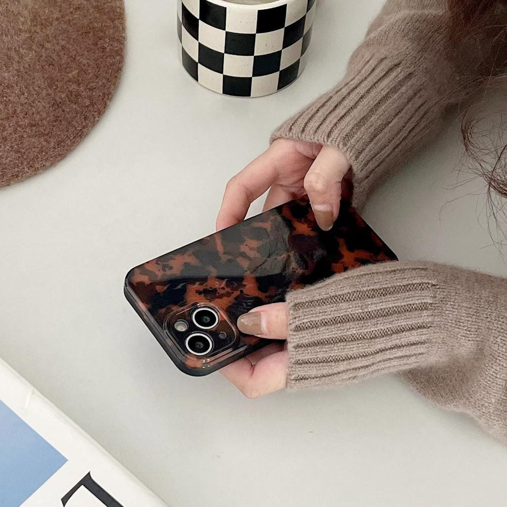 Cute Phone Case for iPhone 16 Pro Case Cheetah Leopard Print