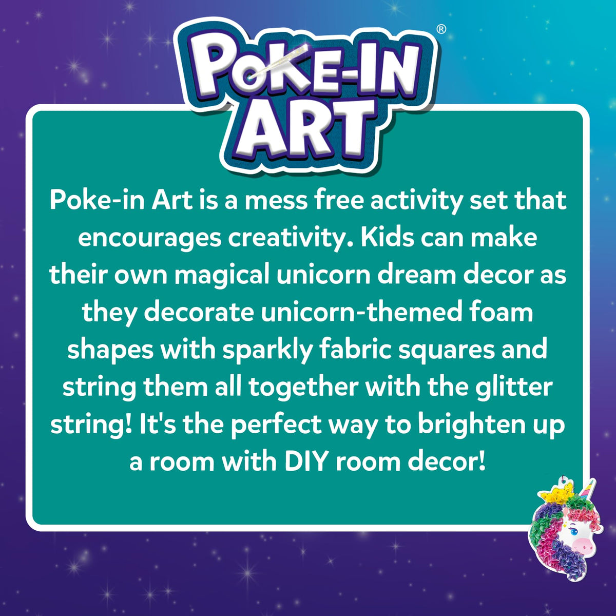 Skillmatics Poke-in Art – Disney Princesses, Wood Craft Kit, Gift for Kids