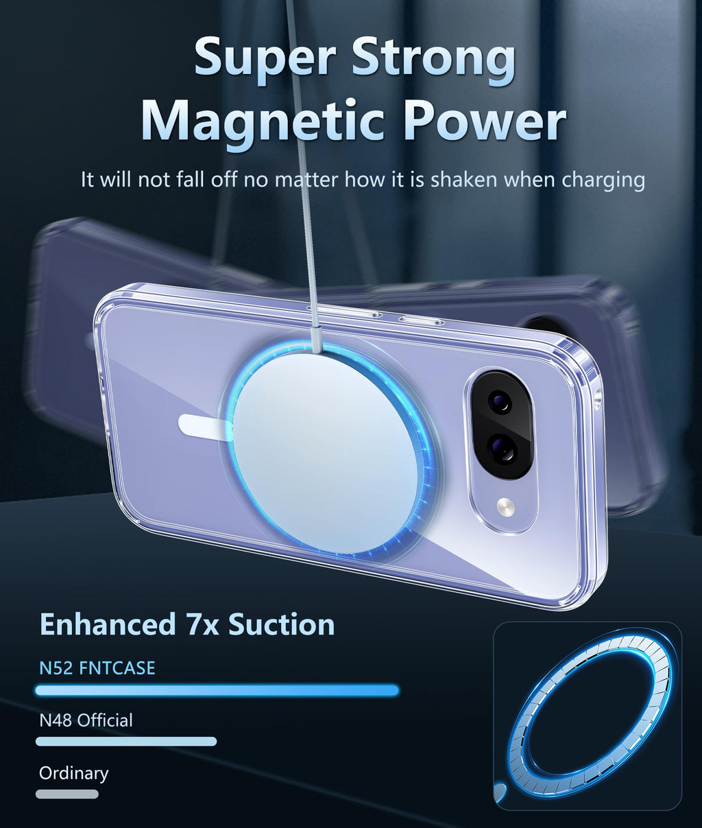 FNTCASE for iPhone 18 Pro Max/17 Pro Max Case Fit for Magsafe