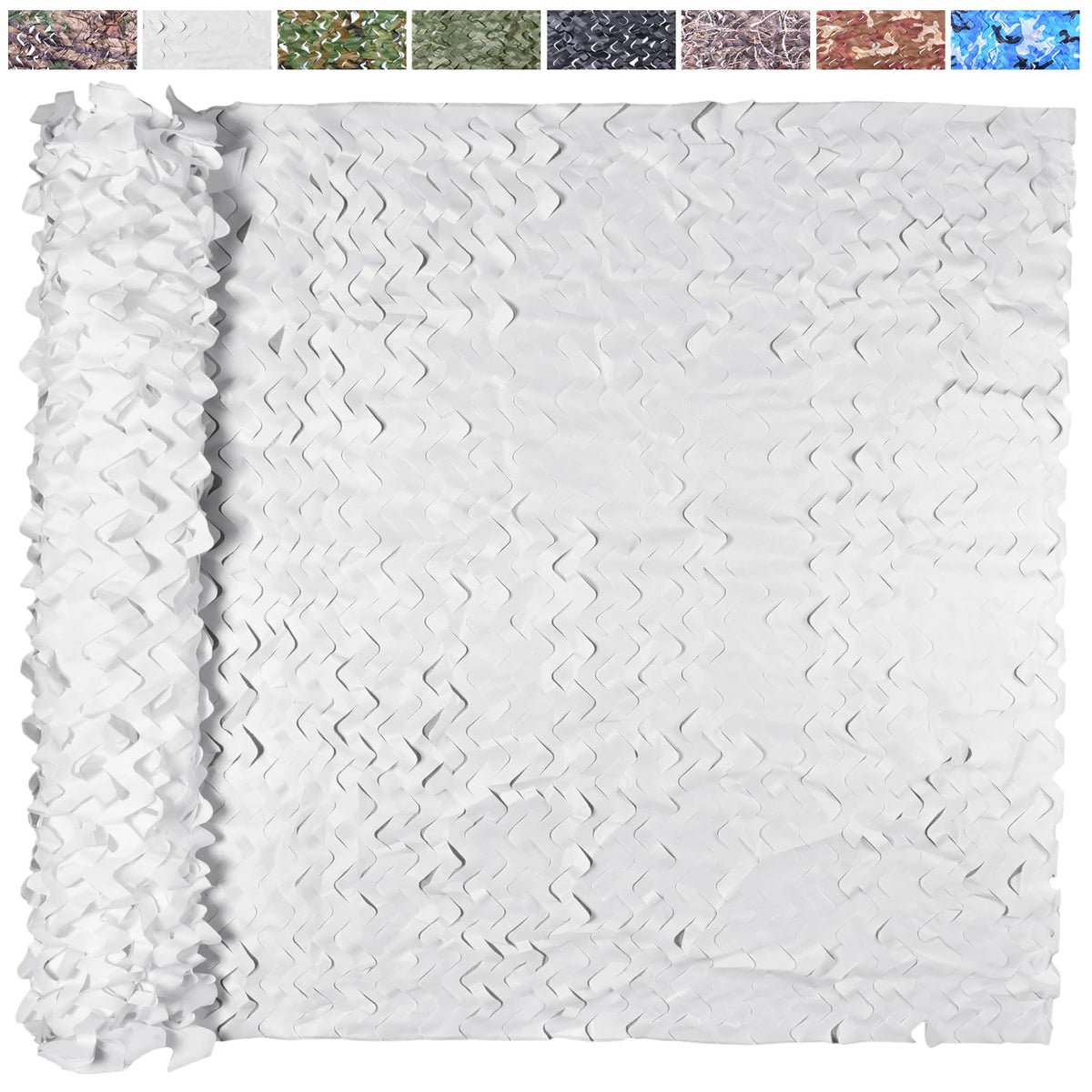 Camo Netting Camouflage Netting 20x20 10x20 10x10 Bulk Roll Burlap Camo Tarp Sunshade Net for Hunting Blind Dinosaur Birthday Jungle MilitaryTheme Party Decoration Camping Shooting