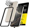 NEW'C for iPhone 16 Pro Screen Protector + Camera Lens Protector + Tool