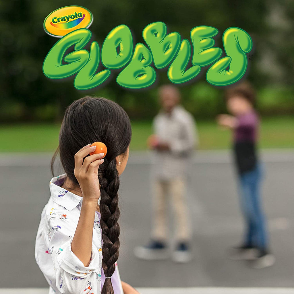 Crayola Globbles Fidget Toy (6ct), Sticky Stress Ball for Adults & Kids, Squishy Balls, Calming Sensory Gifts for Stress Relief