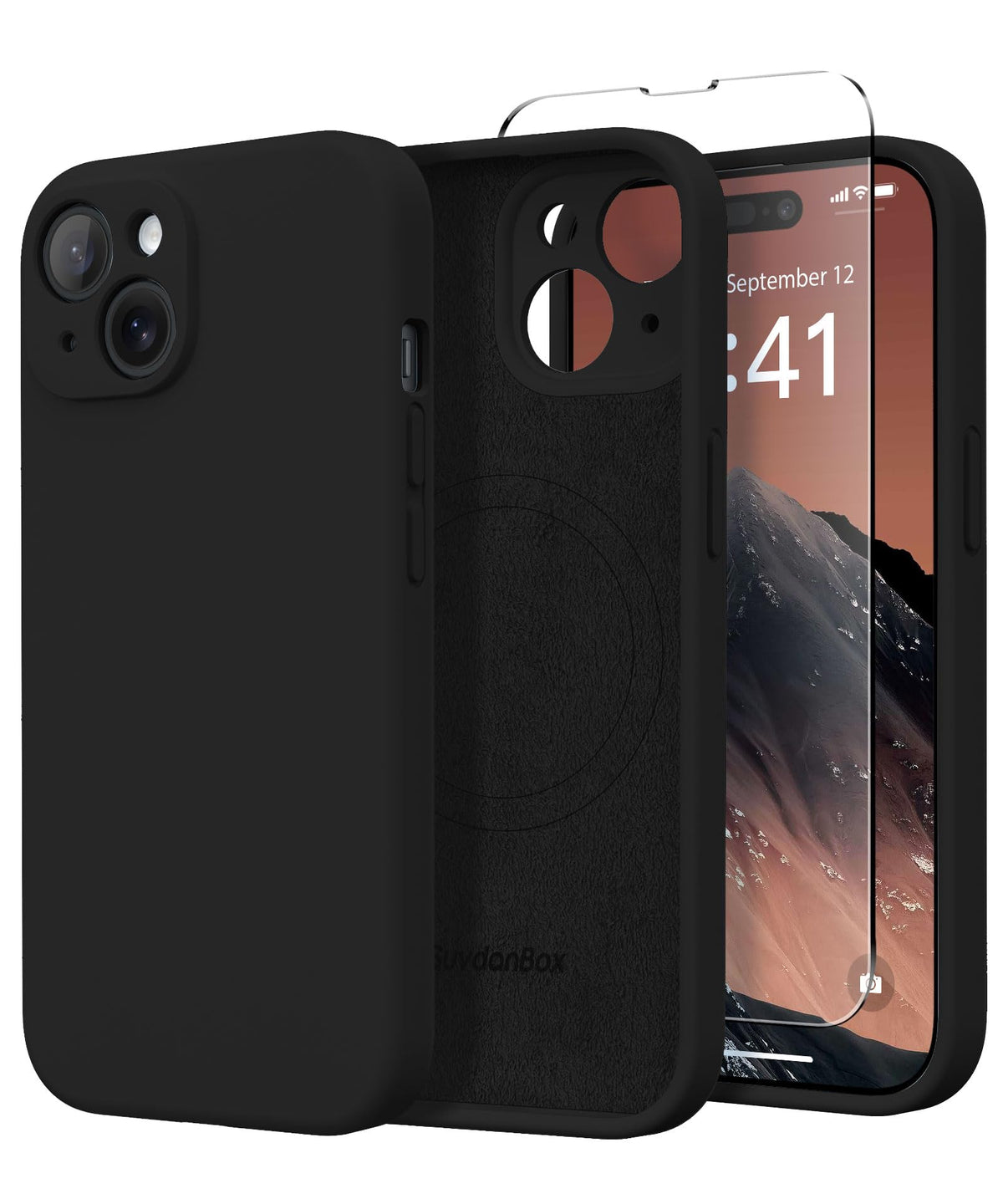 Magnetic for iPhone 12 Case Silicone White