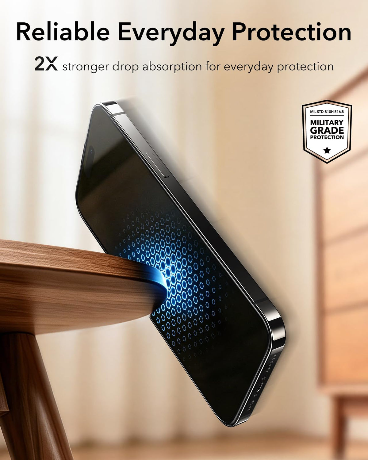 ESR 3 Pack for iPhone 17 Pro Screen Protector, Classic