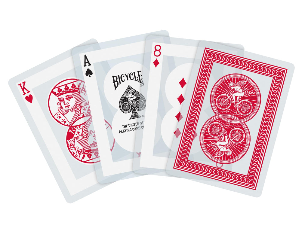 Bicycle Playing Cards 2 Pack Standard Poker Size Red and Blue