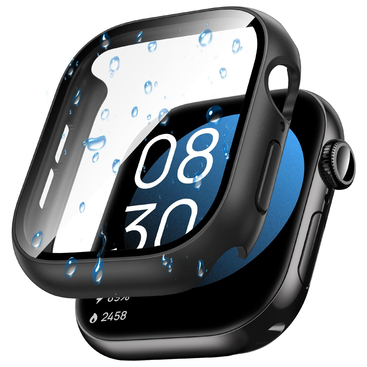 Goton IP67 Waterproof Case with Glass for Apple Watch Series 11/10 46mm