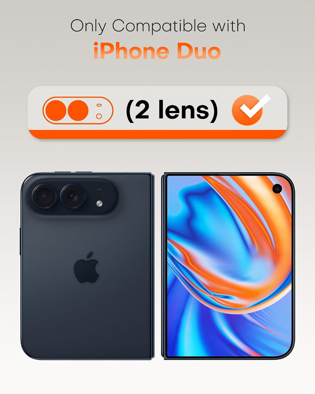 TOCOL for iPhone 15 Pro Max Camera Lens Protector/iPhone 15 Pro Camera Lens Protector Tempered Glass HD Individual Scratch Resistant Cover Accessories Case Friendly 2 Pack（Light Blue）
