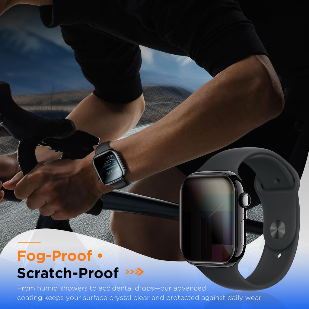 LK 6Pcs for Apple Watch Series 12/Series 11/Series 10 46mm Screen Protector