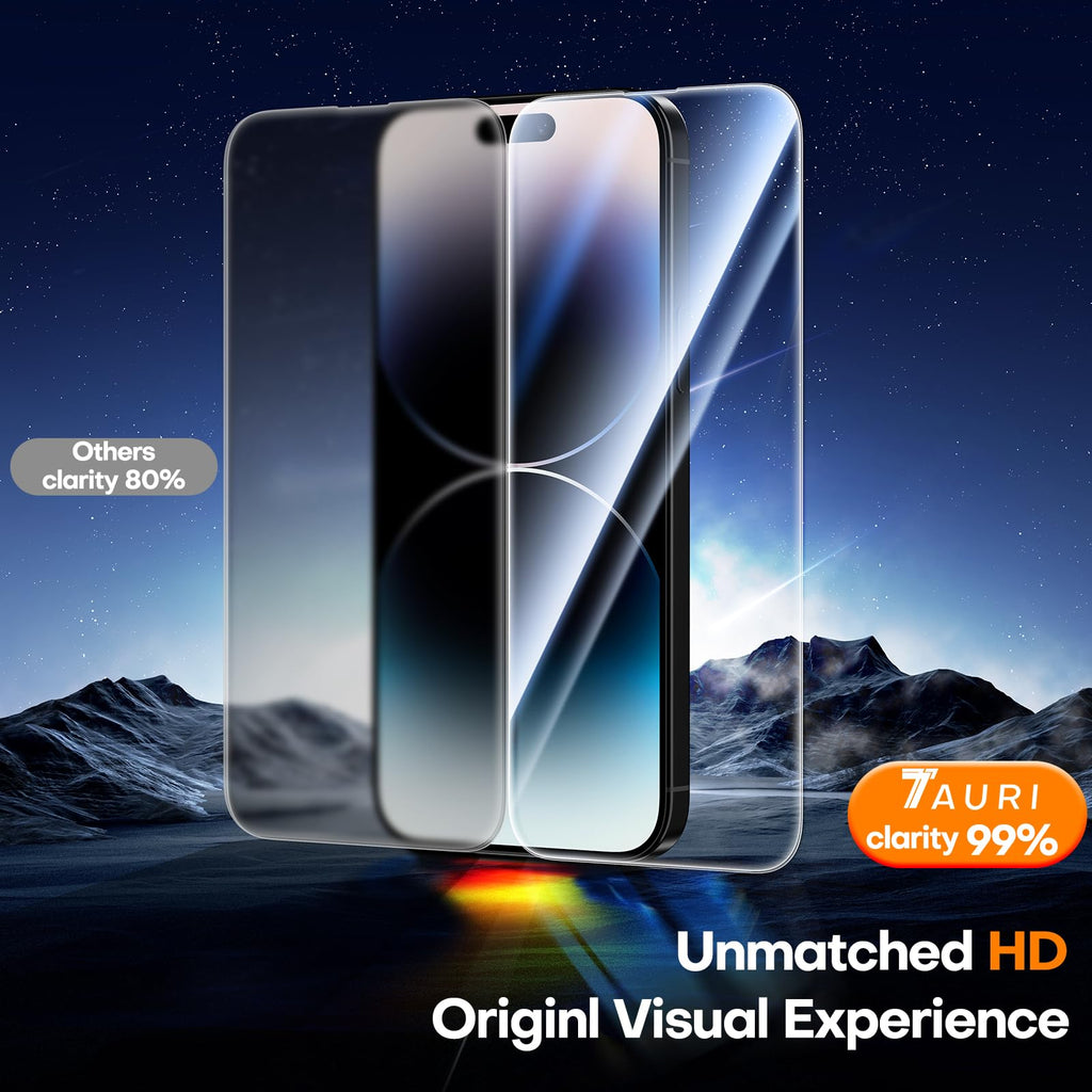 TAURI 2 Pack for Samsung Galaxy Z Fold 8 Ultra Screen Protector Clear