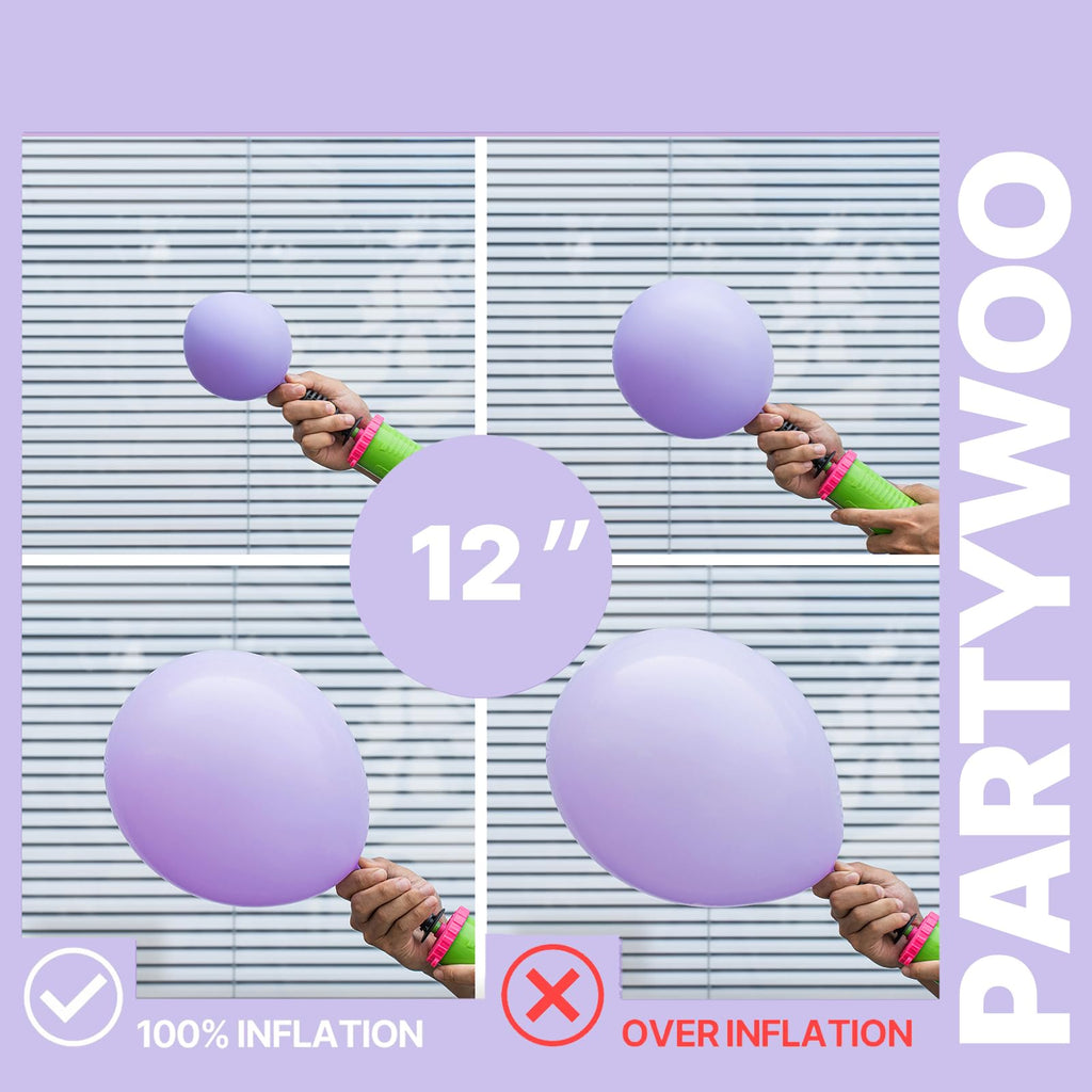 PartyWoo Christmas Balloons 66pcs Santa Xmas Tree Candy Cane Foil Balloons