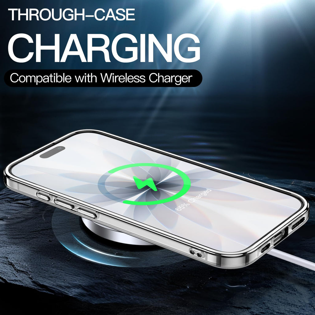 JETech Case for iPhone 17 Pro Max, Anti-Yellowing, Black