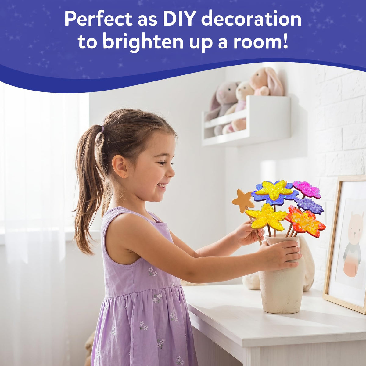 Skillmatics Poke-in Art – Disney Princesses, Wood Craft Kit, Gift for Kids