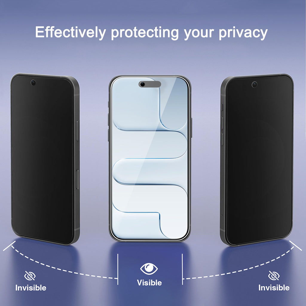 Ailun Privacy Screen Protector+Camera Lens Protector for iPhone 17 Pro Max