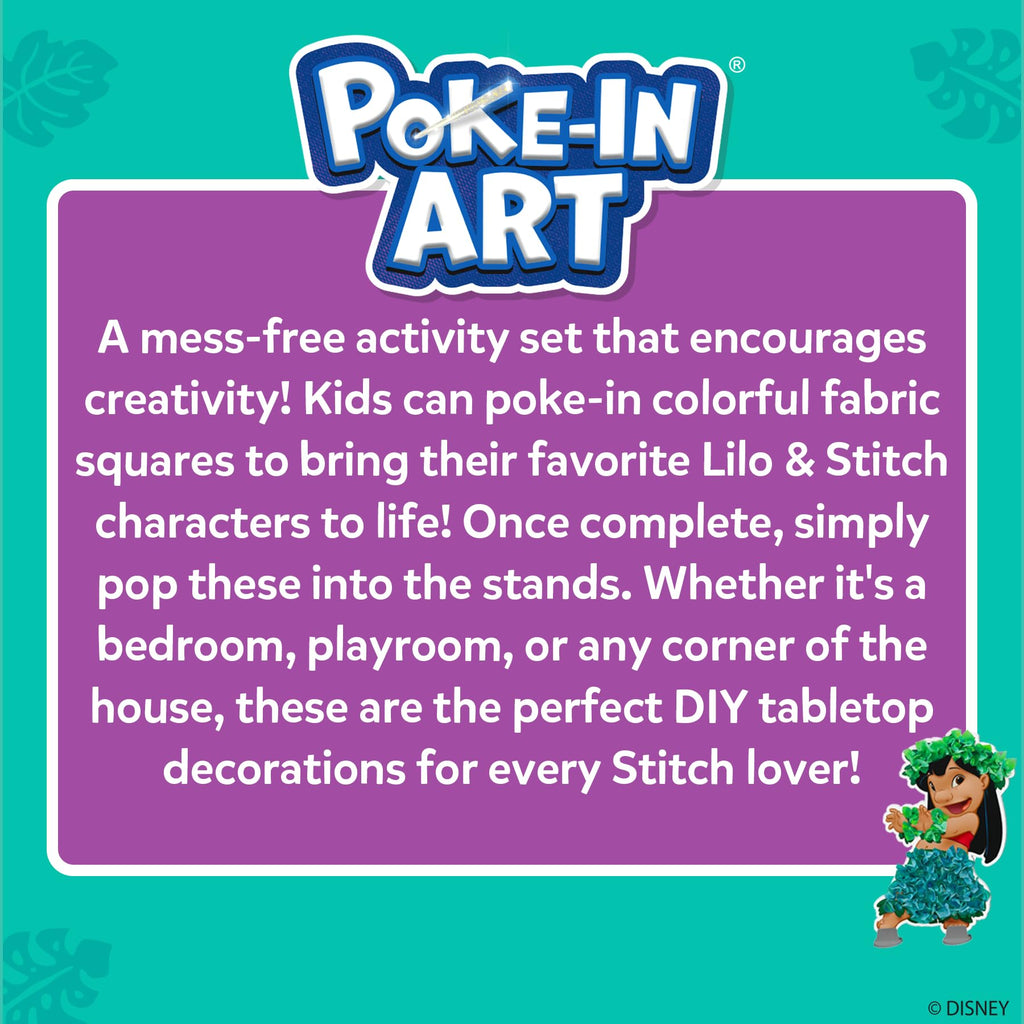 Skillmatics Poke-in Art – Disney Princesses, Wood Craft Kit, Gift for Kids